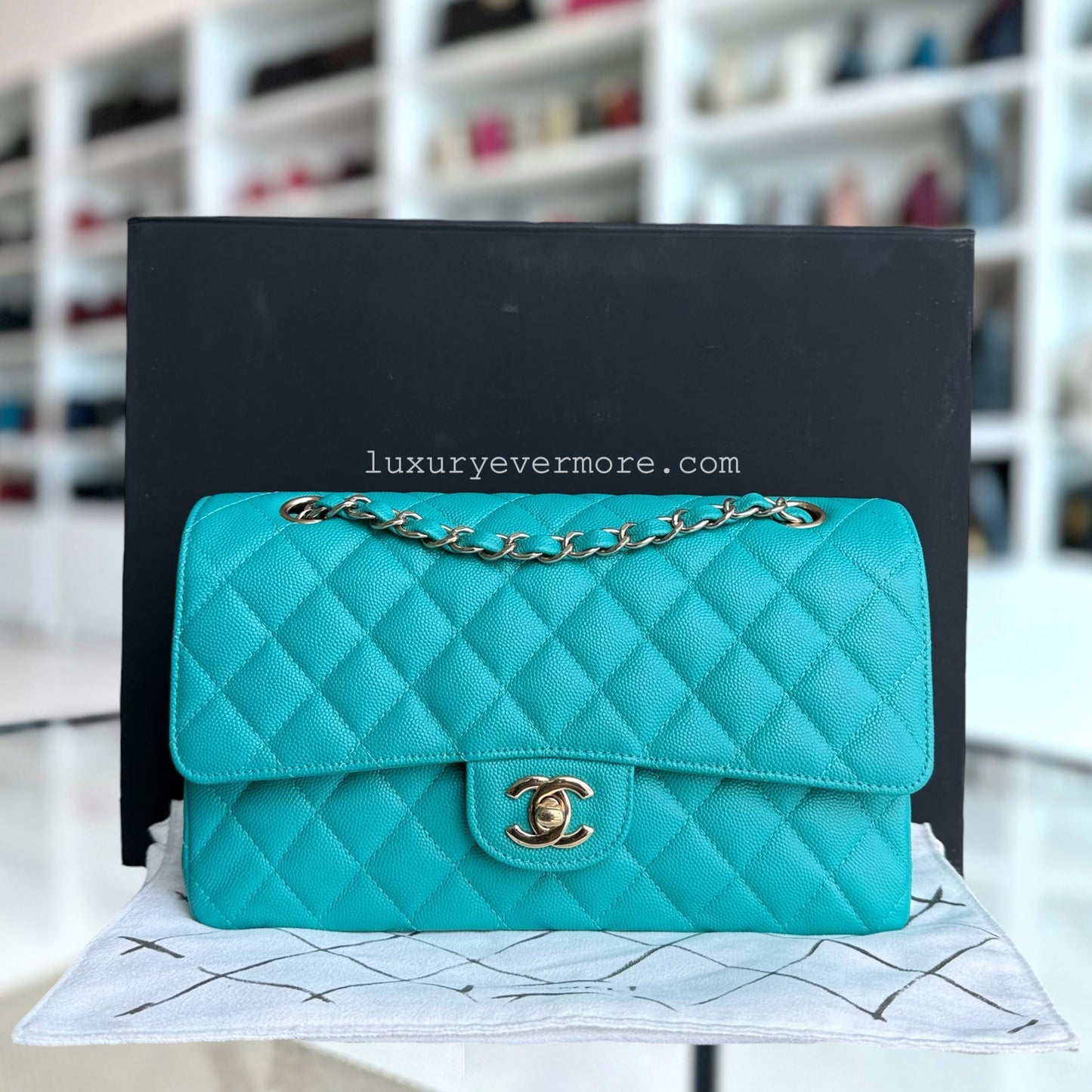 Chanel Classic Flap Medium Shoulder Bag - EworeBags