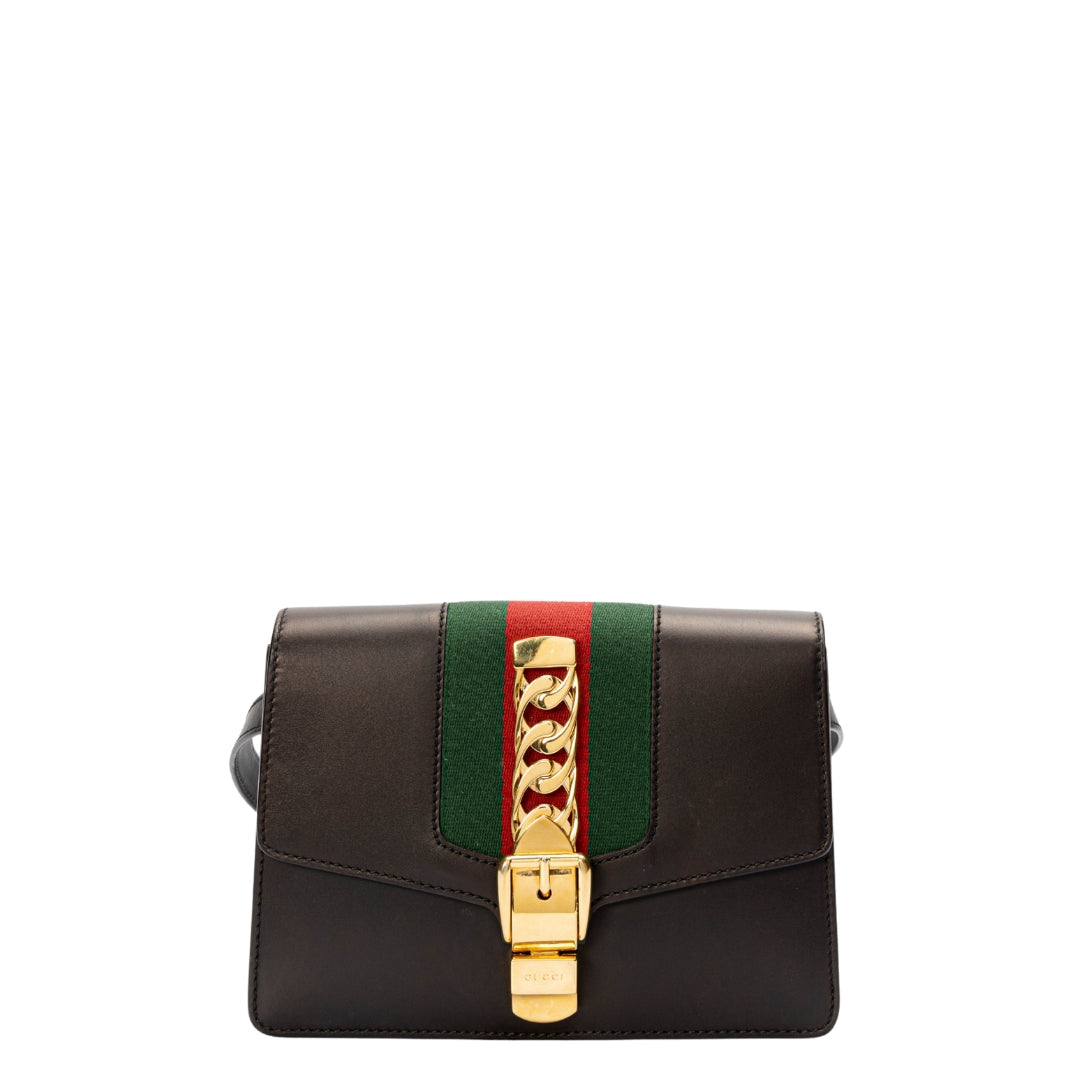 Gucci Chain Leather Handbag
