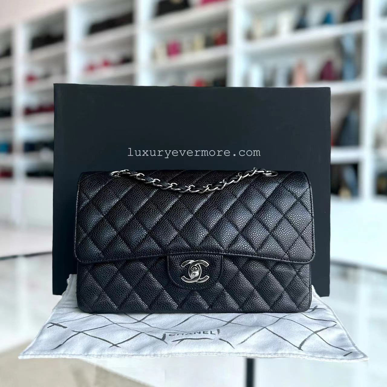 Chanel Classic Flap Medium Shoulder Bag - EworeBags