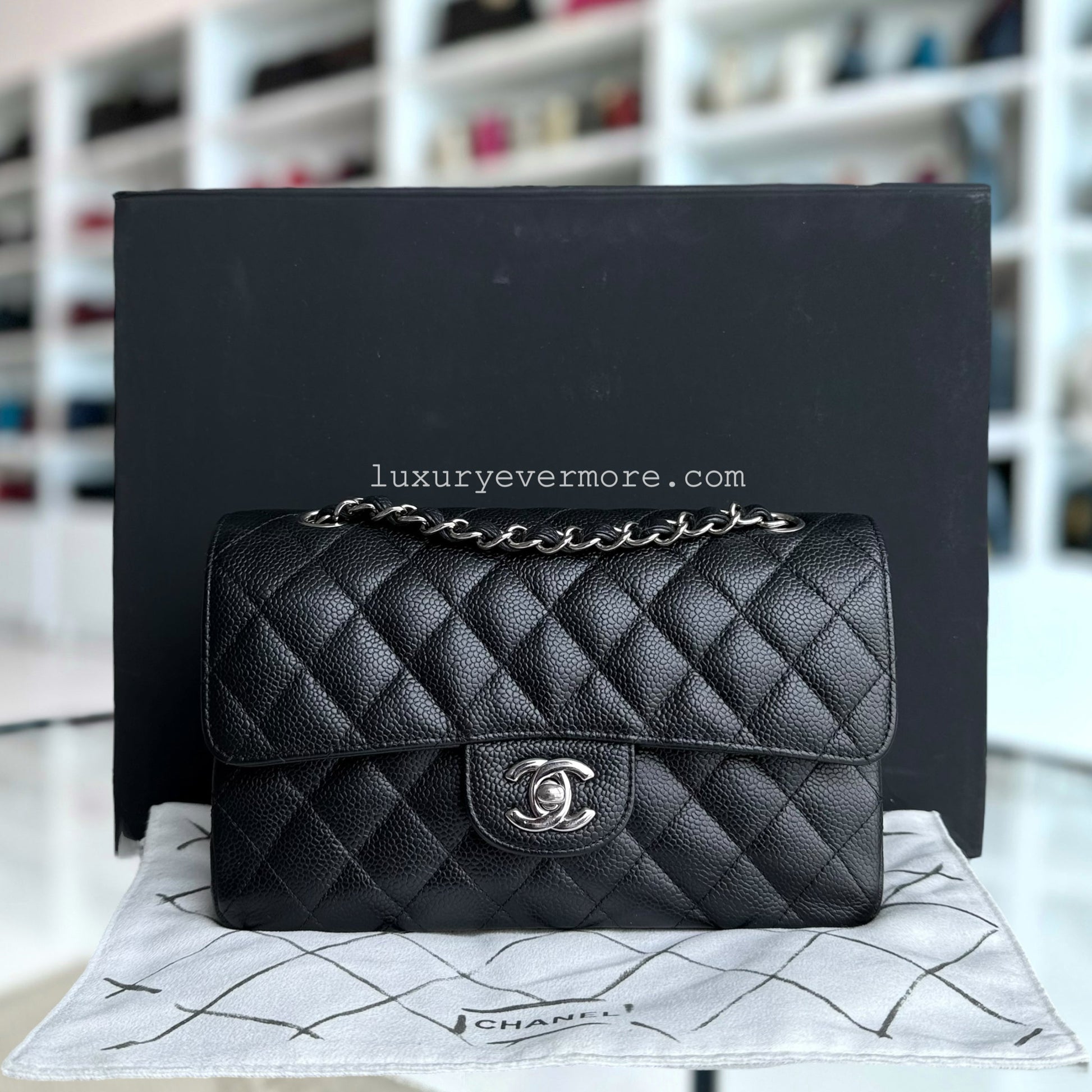 Chanel Classic Flap Small Shoulder Bag - EworeBags
