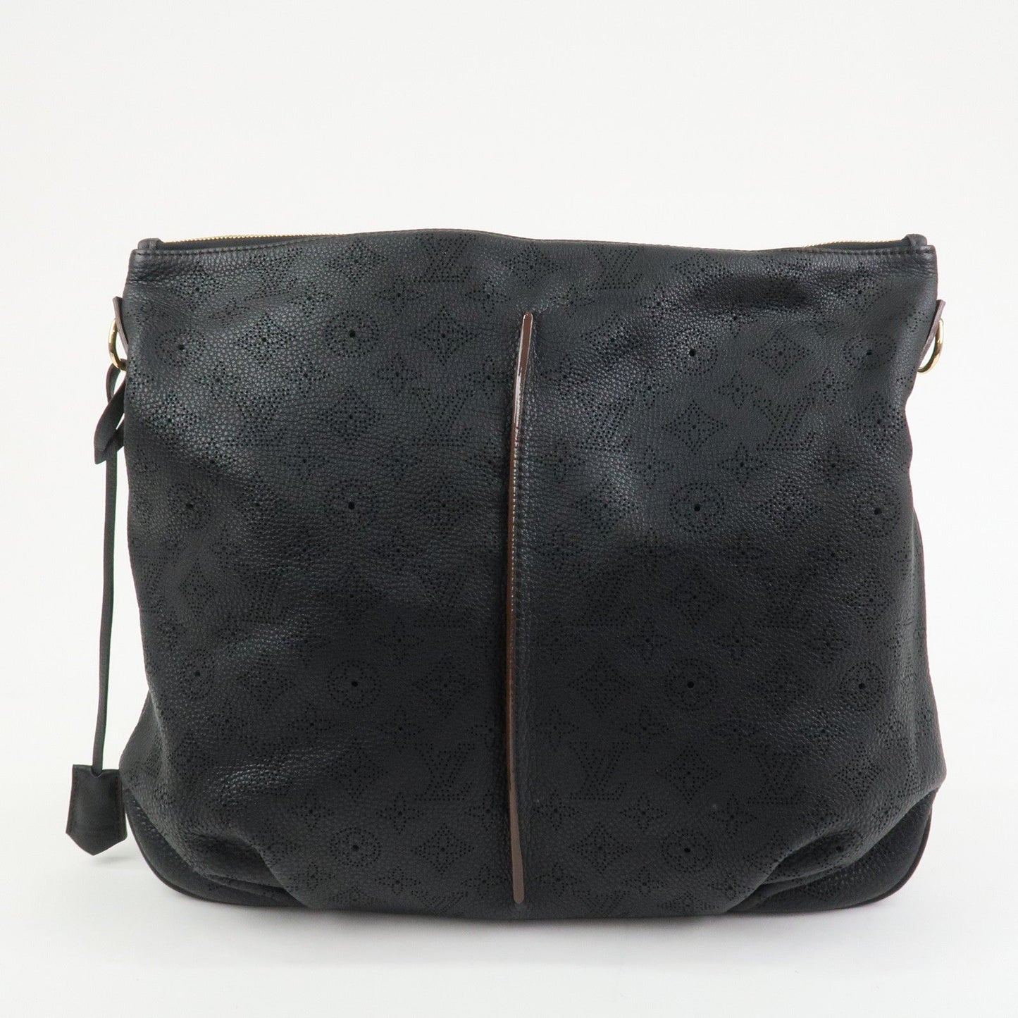 Louis Vuitton Monogram Mahina Leather 2Way Shoulder Bag Noir M93987