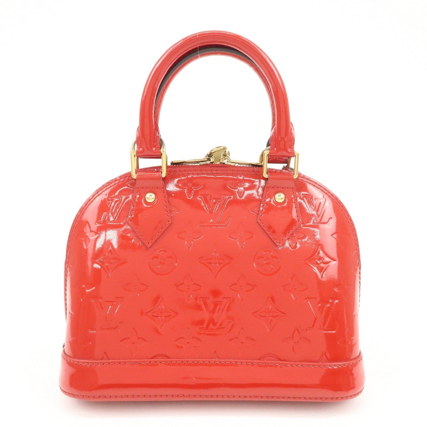 Louis Vuitton Monogram Vernis Alma BB 2Way Shoulder Bag M90174
