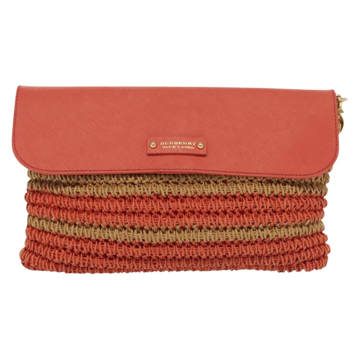 Burberry Orange Wood Shoulder Bag ( )