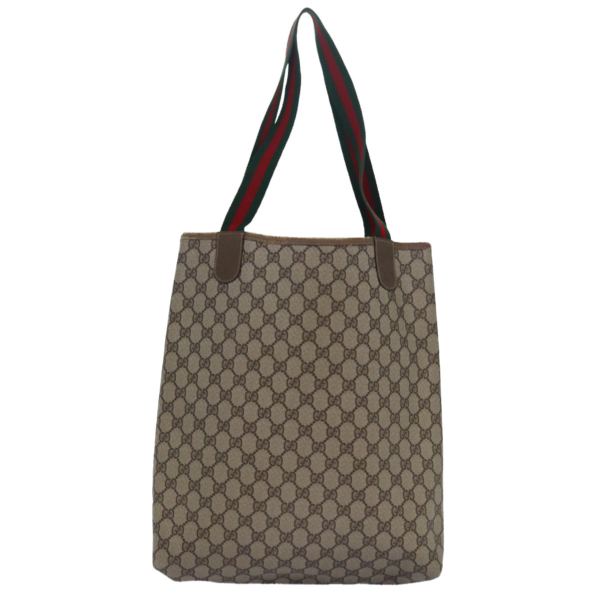 Gucci Leather Canvas Tote