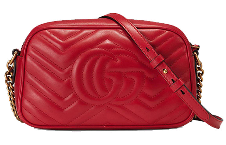 Gucci Chain Leather Shoulder Bag