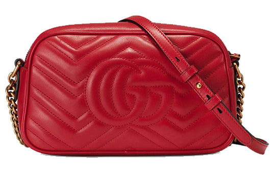 Gucci Chain Leather Shoulder Bag