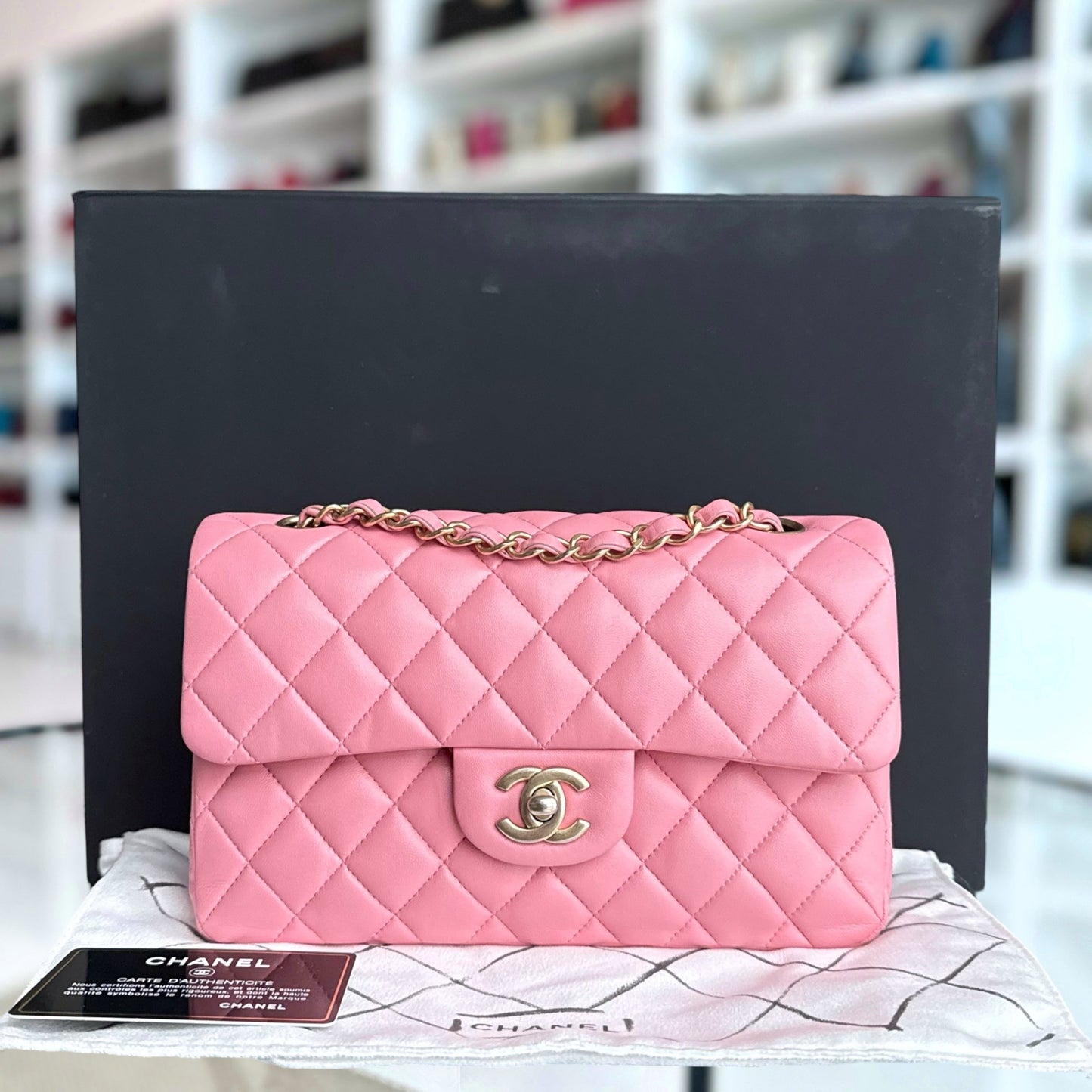 Chanel Classic Flap Small Shoulder Bag - EworeBags