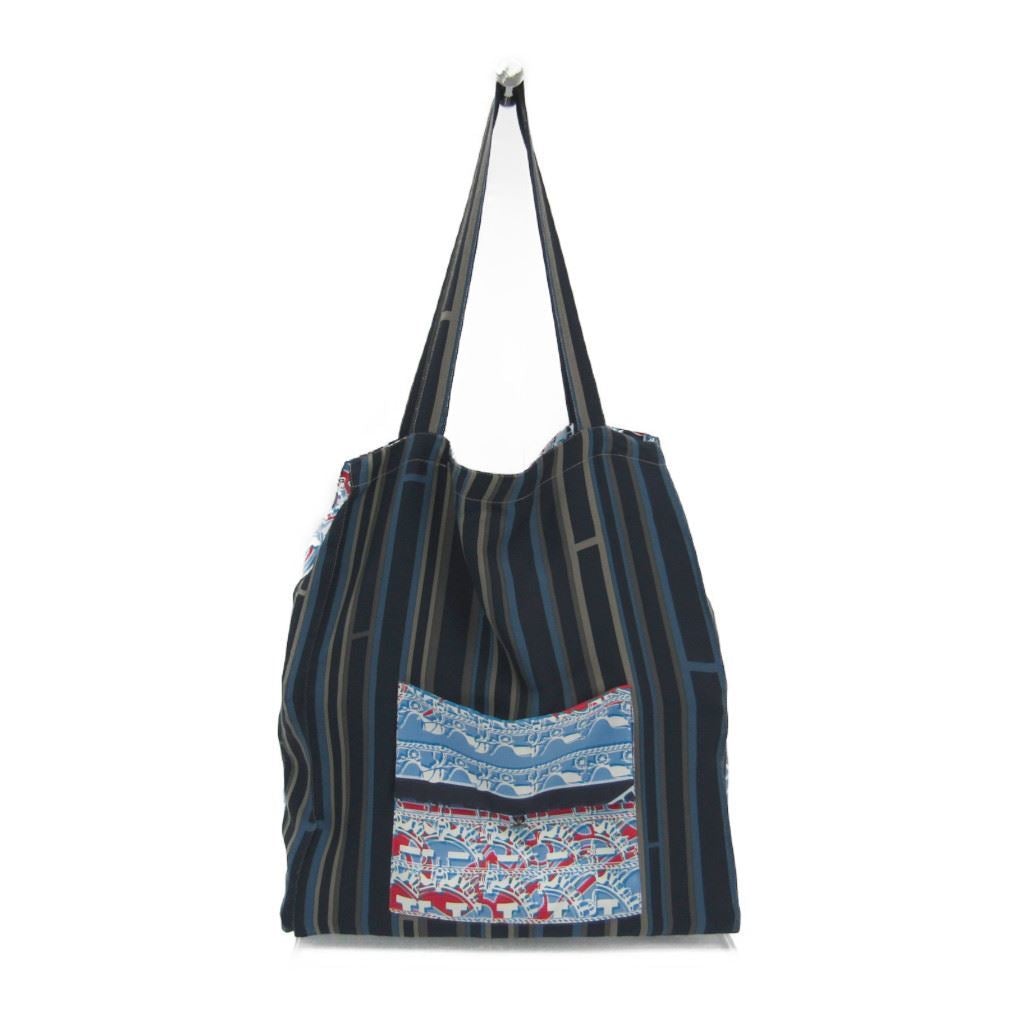 Luxury Hermes Silk Petit H Provisions Tote (SHA11972)