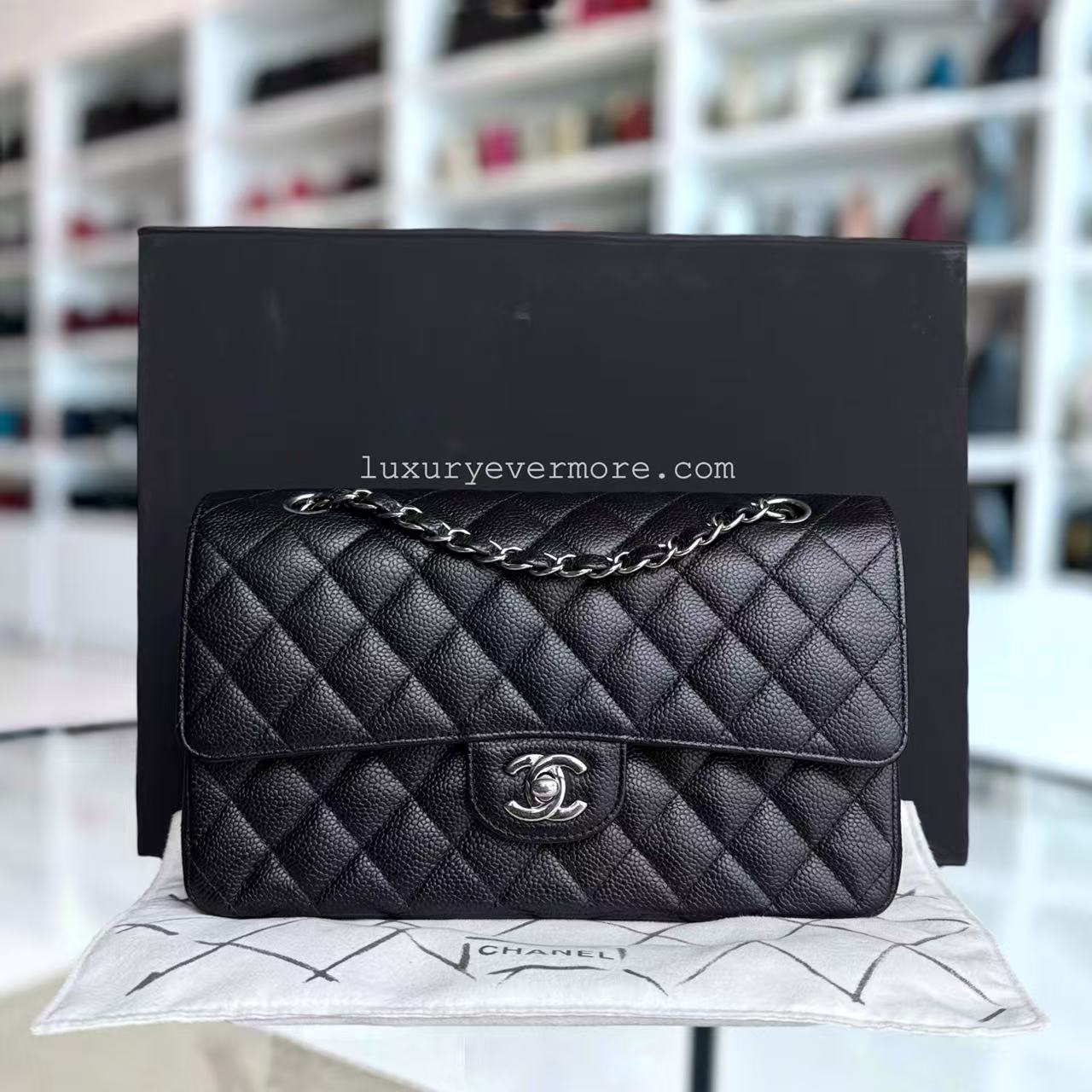 Chanel Classic Flap Medium Shoulder Bag - EworeBags