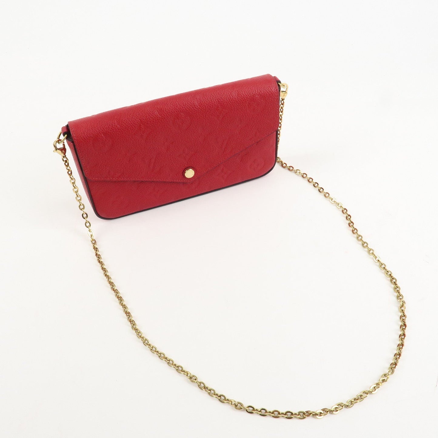 Louis Vuitton Monogram Empreinte Felicie Chain Shoulder Bag M63700