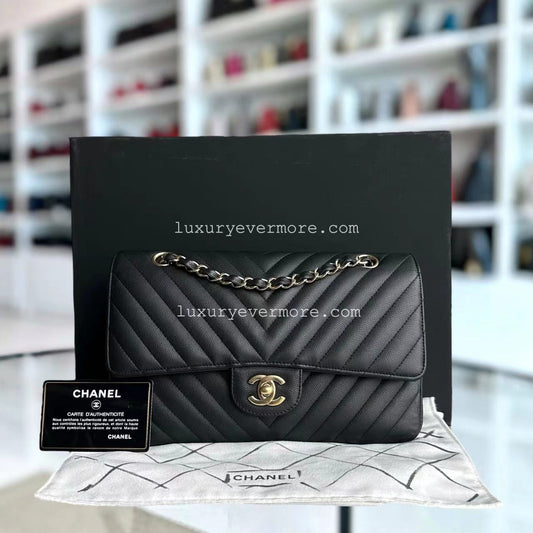 Chanel Classic Flap Medium Shoulder Bag - EworeBags