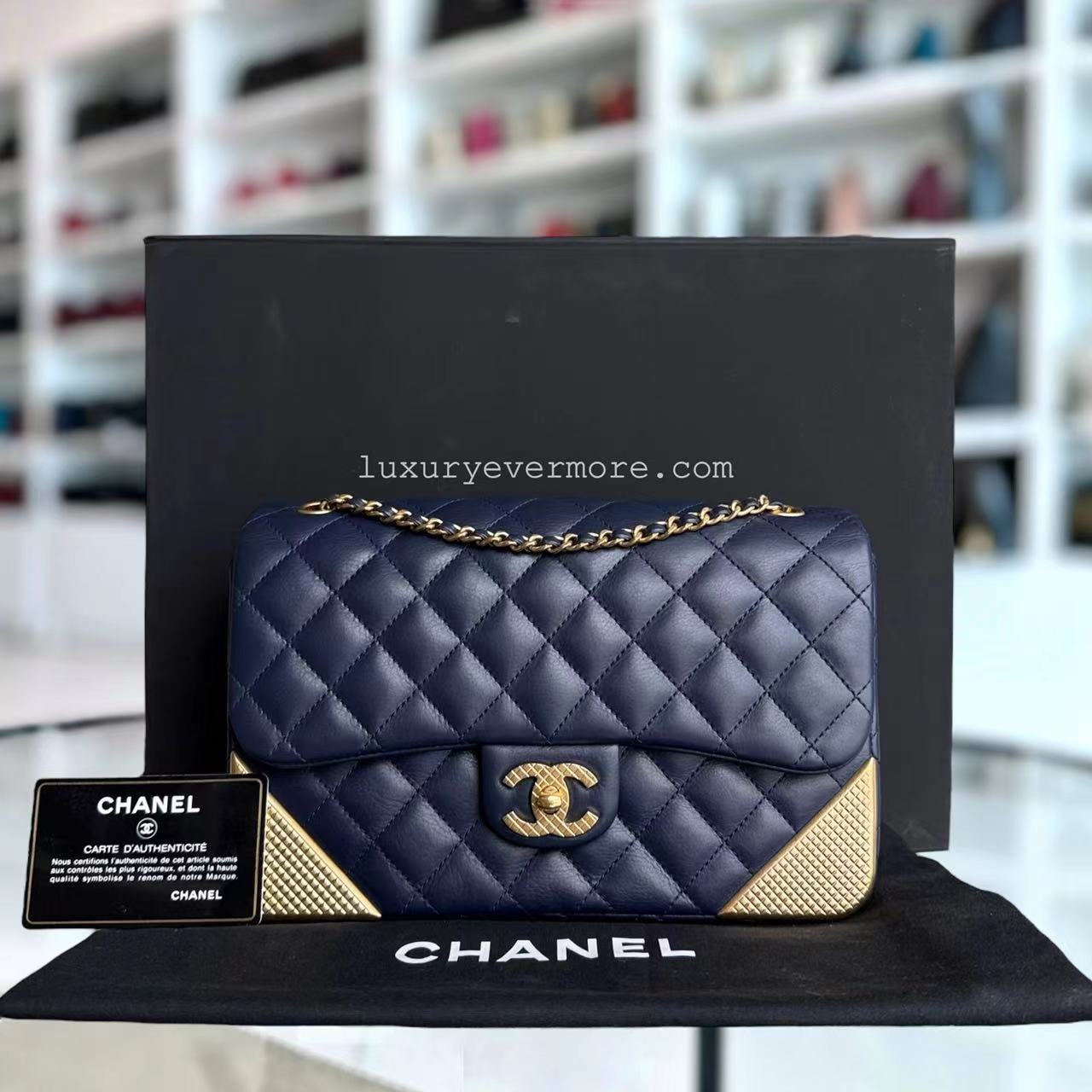 Chanel Classic Flap Medium Shoulder Bag - EworeBags