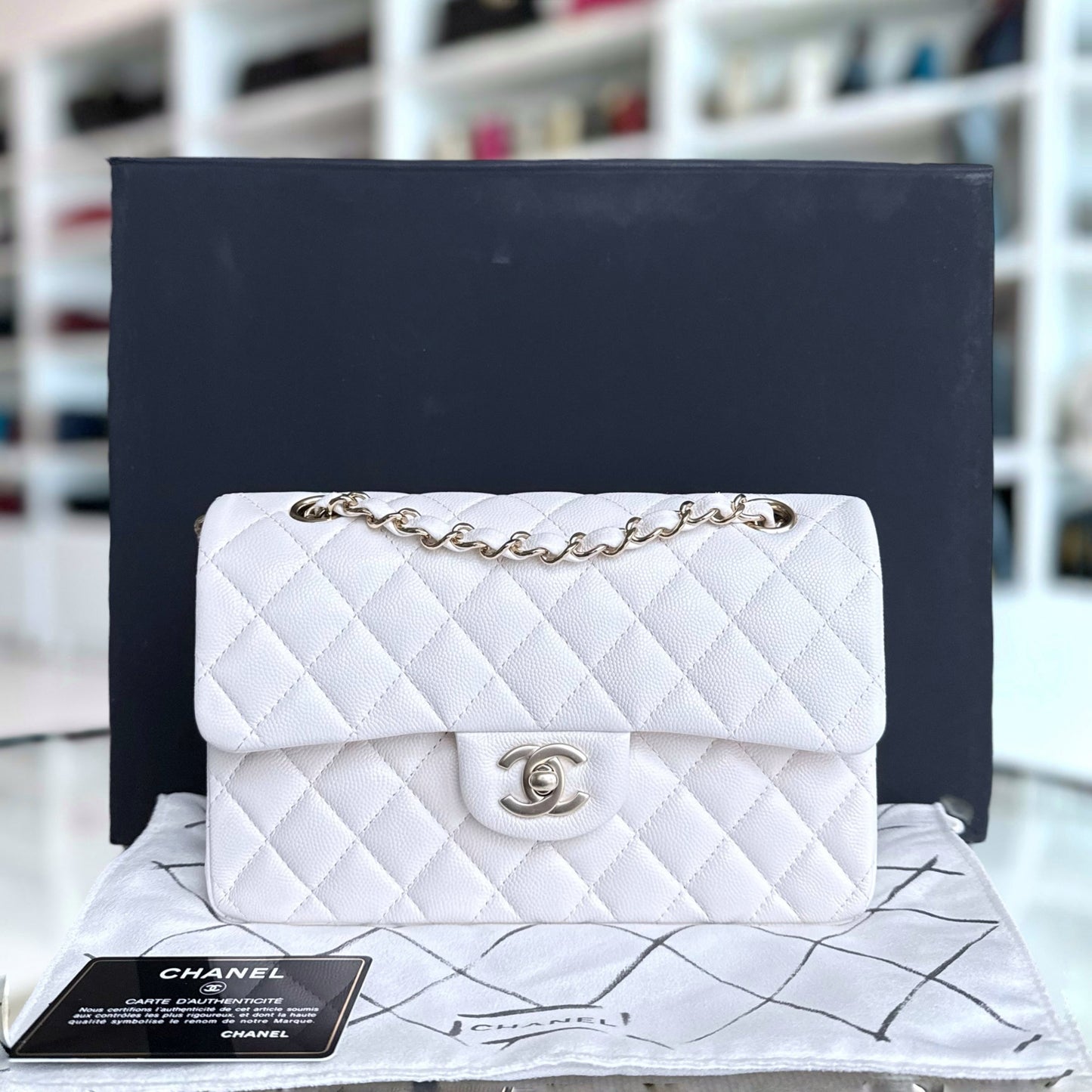 Chanel Classic Flap Small Shoulder Bag - EworeBags