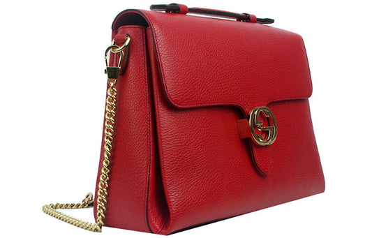 Gucci Chain Leather Shoulder Bag