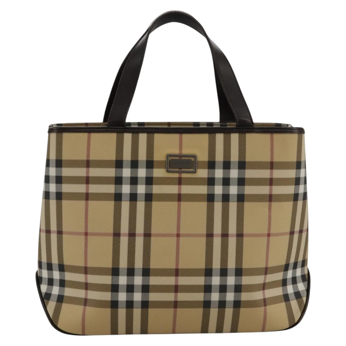 Burberry Beige Canvas Handbag ( )