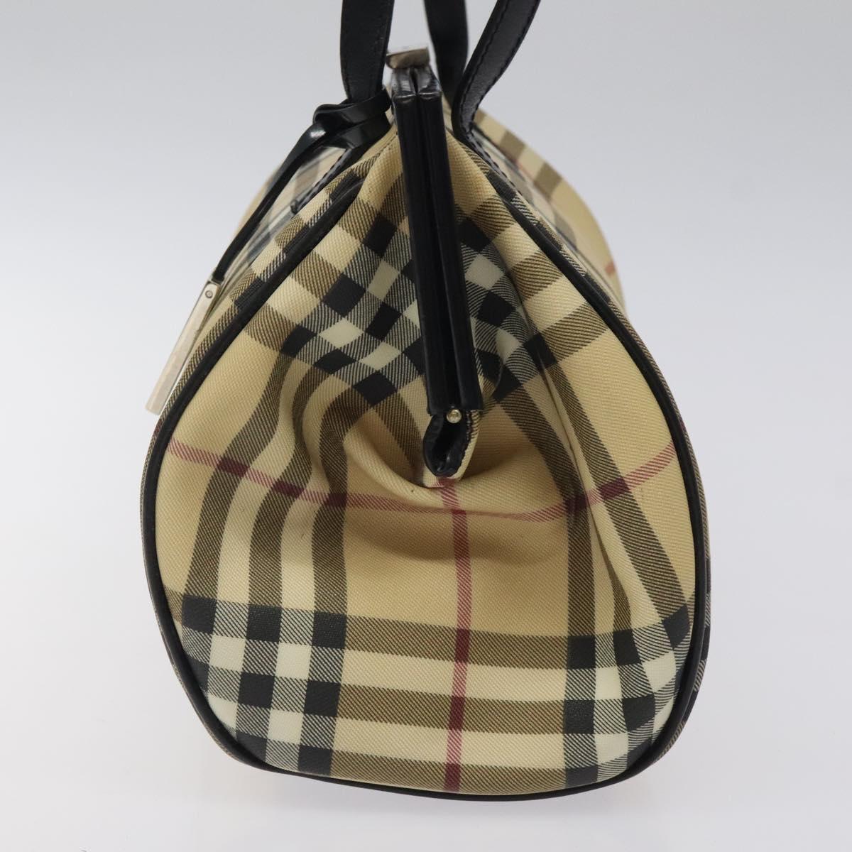 Burberry Nova Check Beige Canvas Shoulder Bag ( )