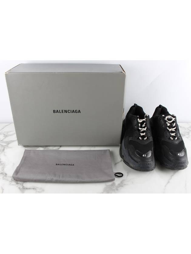 Luxury Balenciaga Trending 2026 Triple S Dirty Black 41 Domestic 260