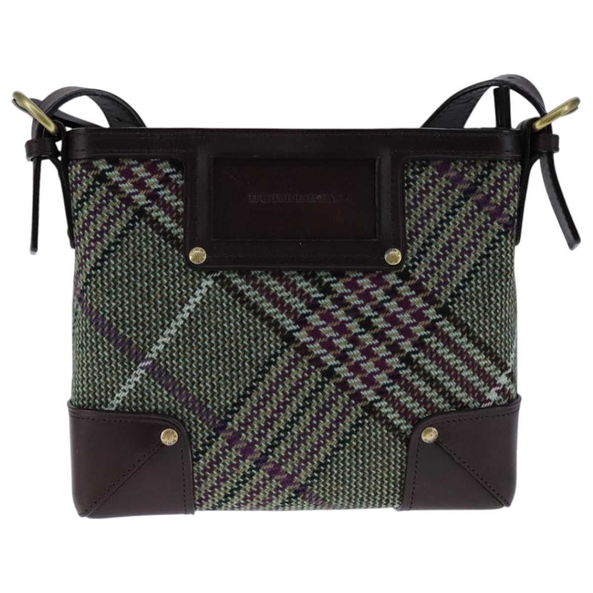 Burberry Multicolour Wool Shoulder Bag ( )
