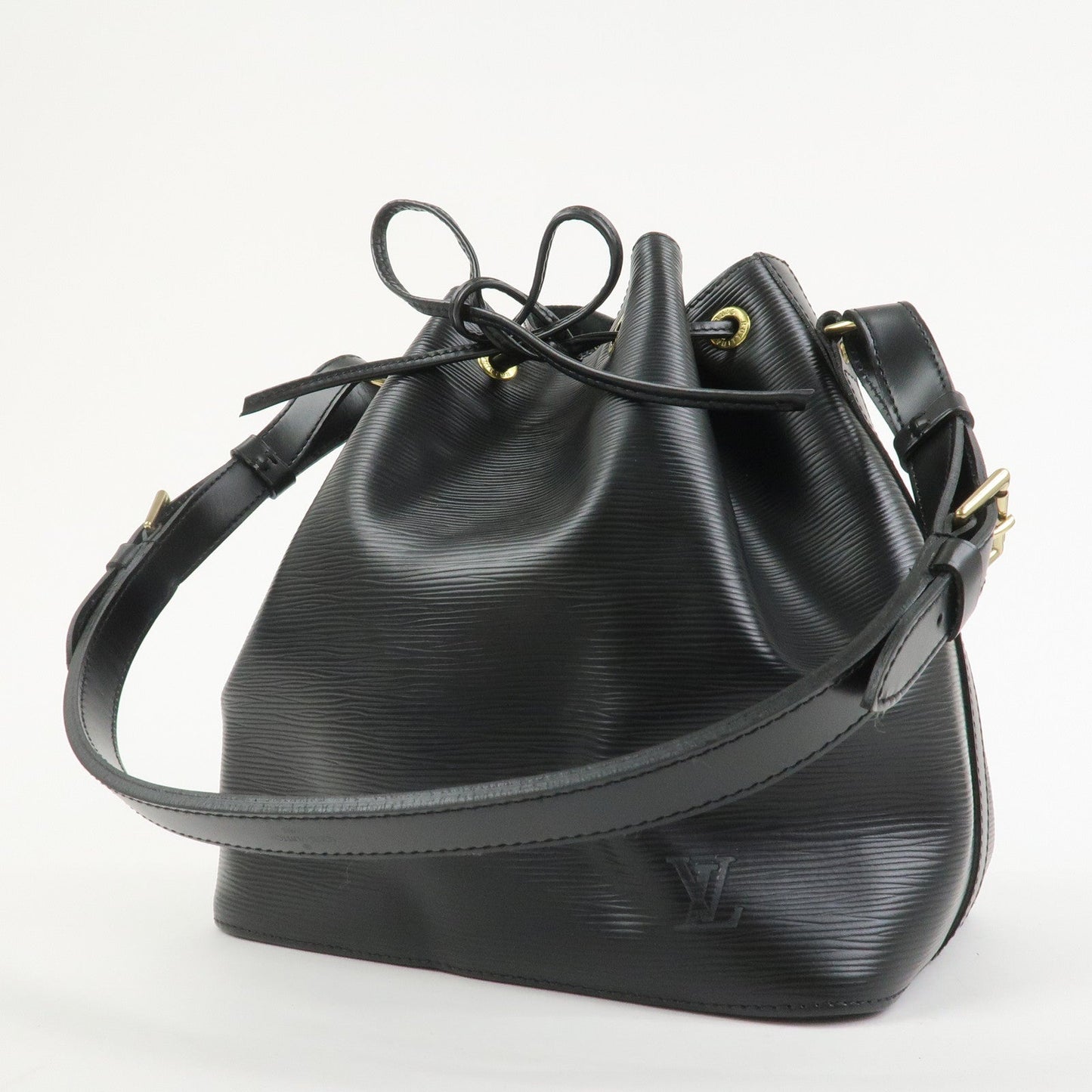 Louis Vuitton Epi Petit Noe Shoulder Bag Noir Black M44102