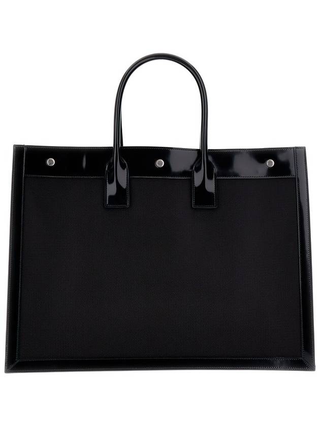 Luxury Saint Laurent Trending 2025 23 ss Rib GAUCHE Medium Tote Bag 742681FABXI1000 B0040477439