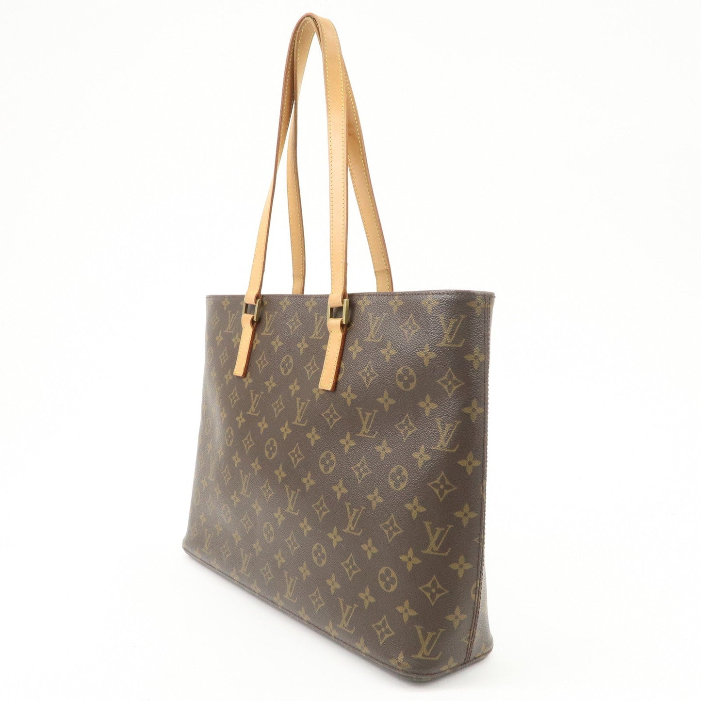 Louis Vuitton Monogram Luco Tote Bag Shoulder Bag Brown M51155
