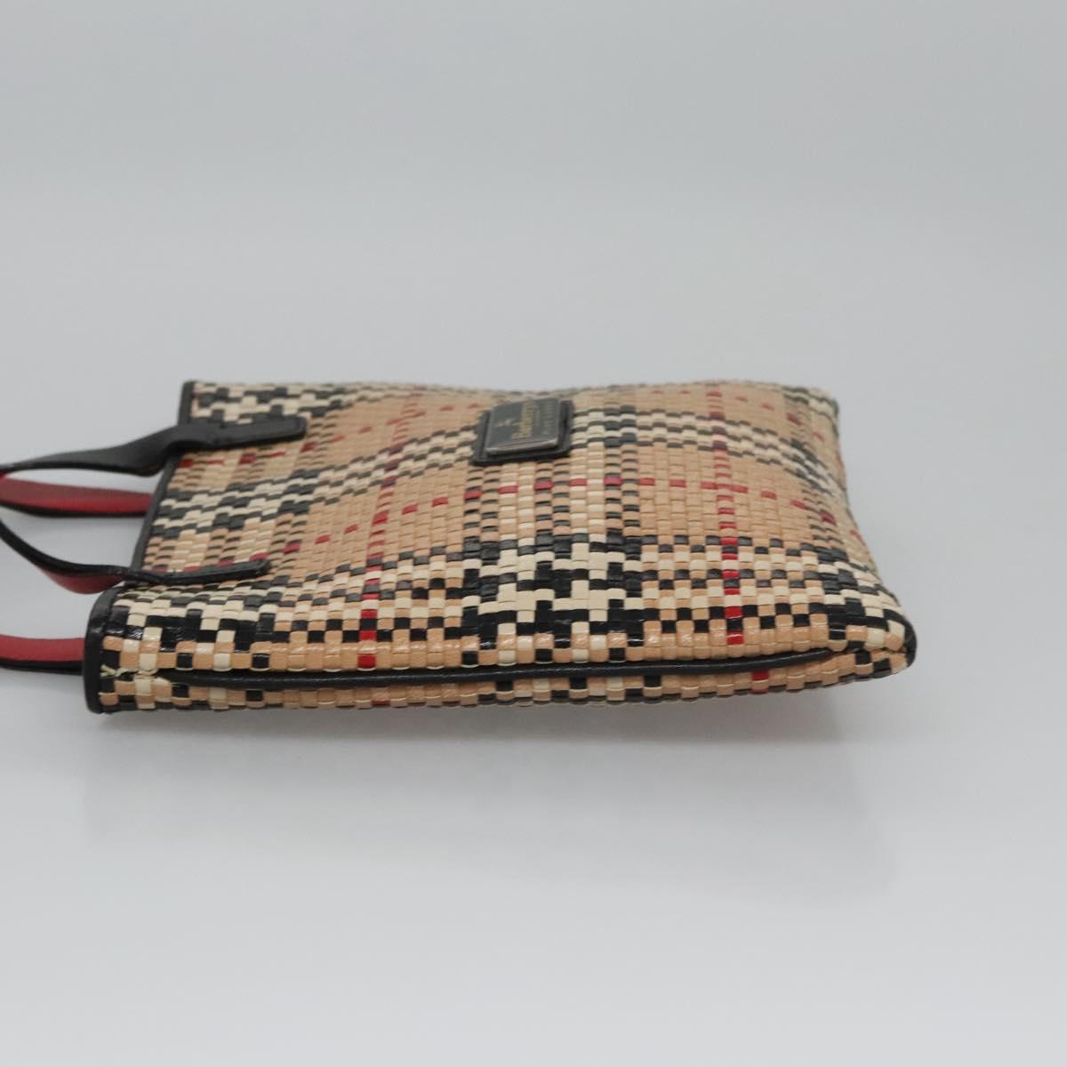 Burberry Black Label Beige Leather Handbag ( )