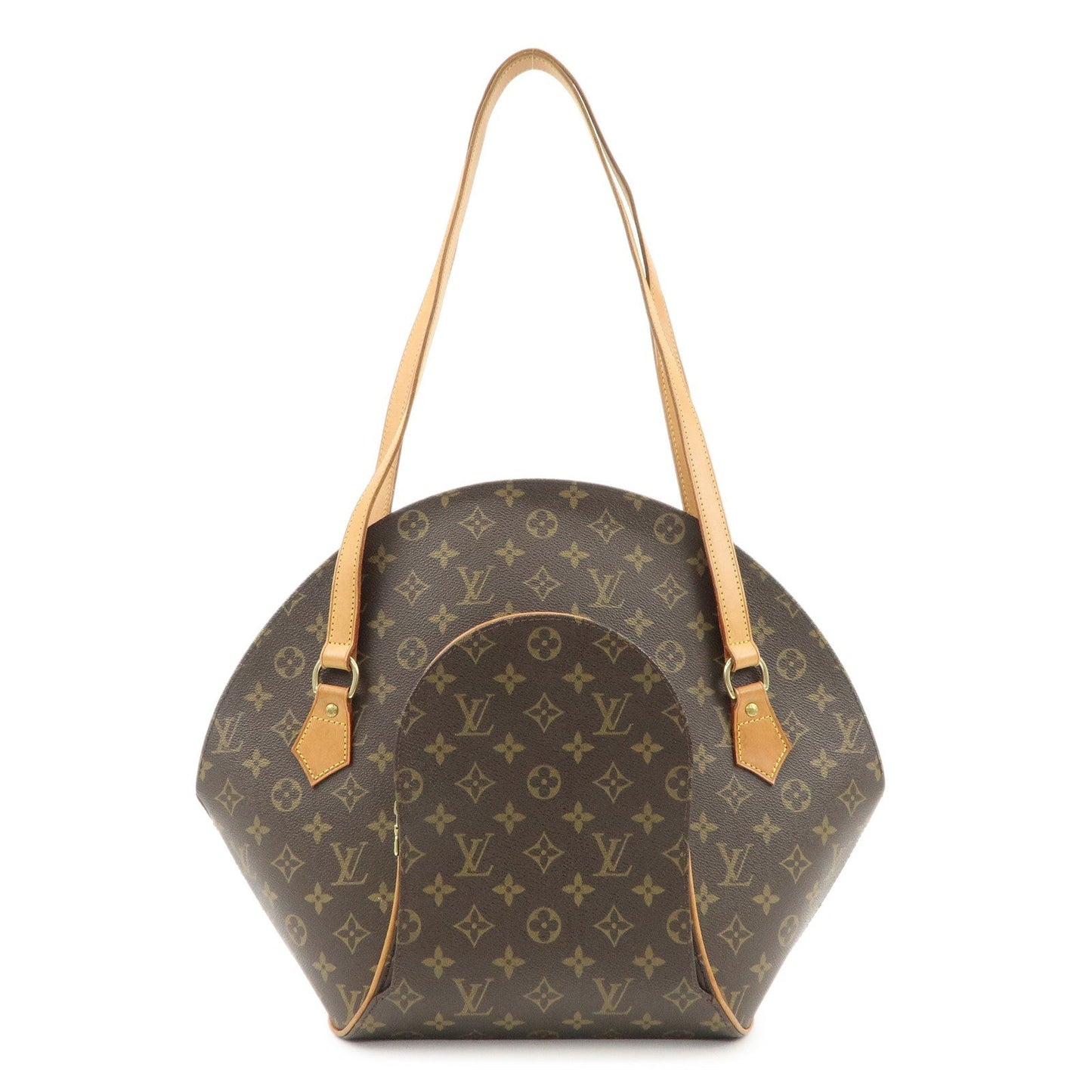 Louis Vuitton Monogram Ellipse Shopping Shoulder Bag Brown M51128