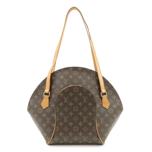 Louis Vuitton Monogram Ellipse Shopping Shoulder Bag Brown M51128