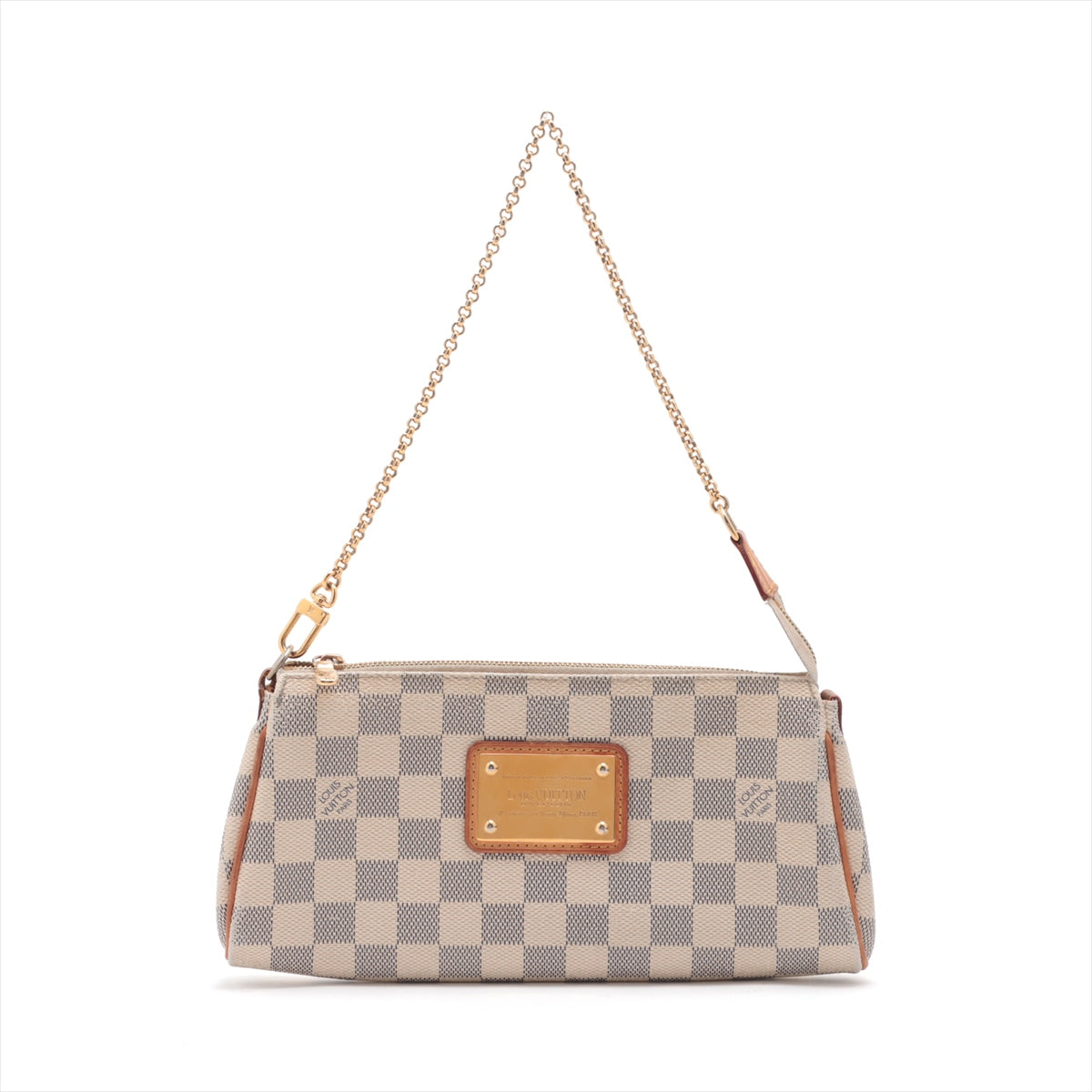 LOUIS VUITTON Eva Pochette in Damier Azur N55214