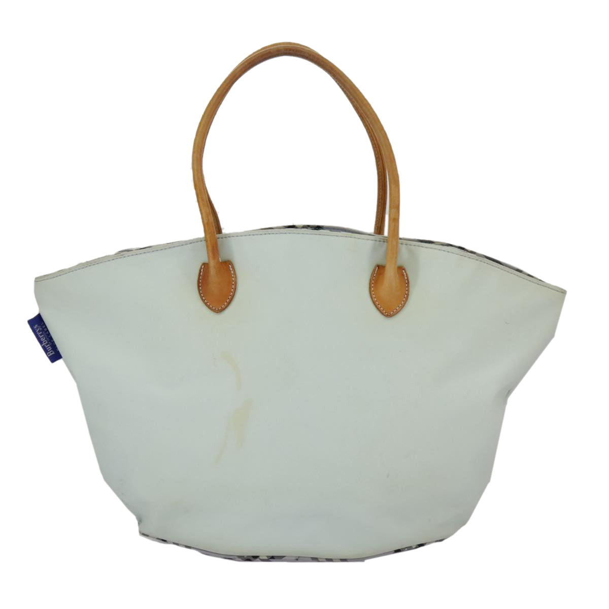Burberry Blue Synthetic Tote Bag ( )