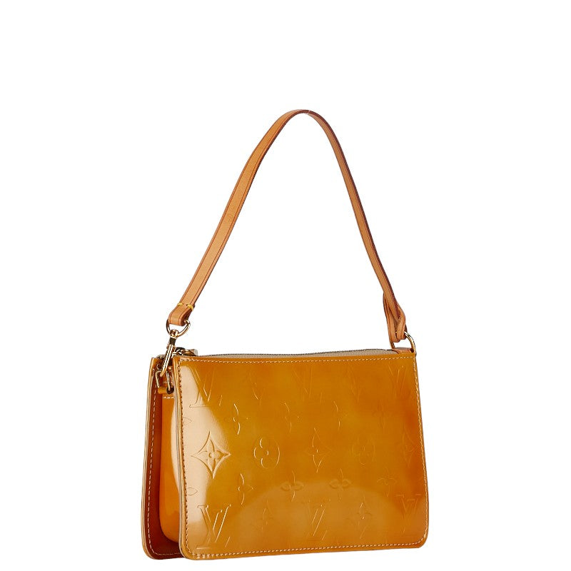 Louis Vuitton Monogram Vernis Lexington Accessory Porte M91010 Yellow Patent Leather Louis Vuitton