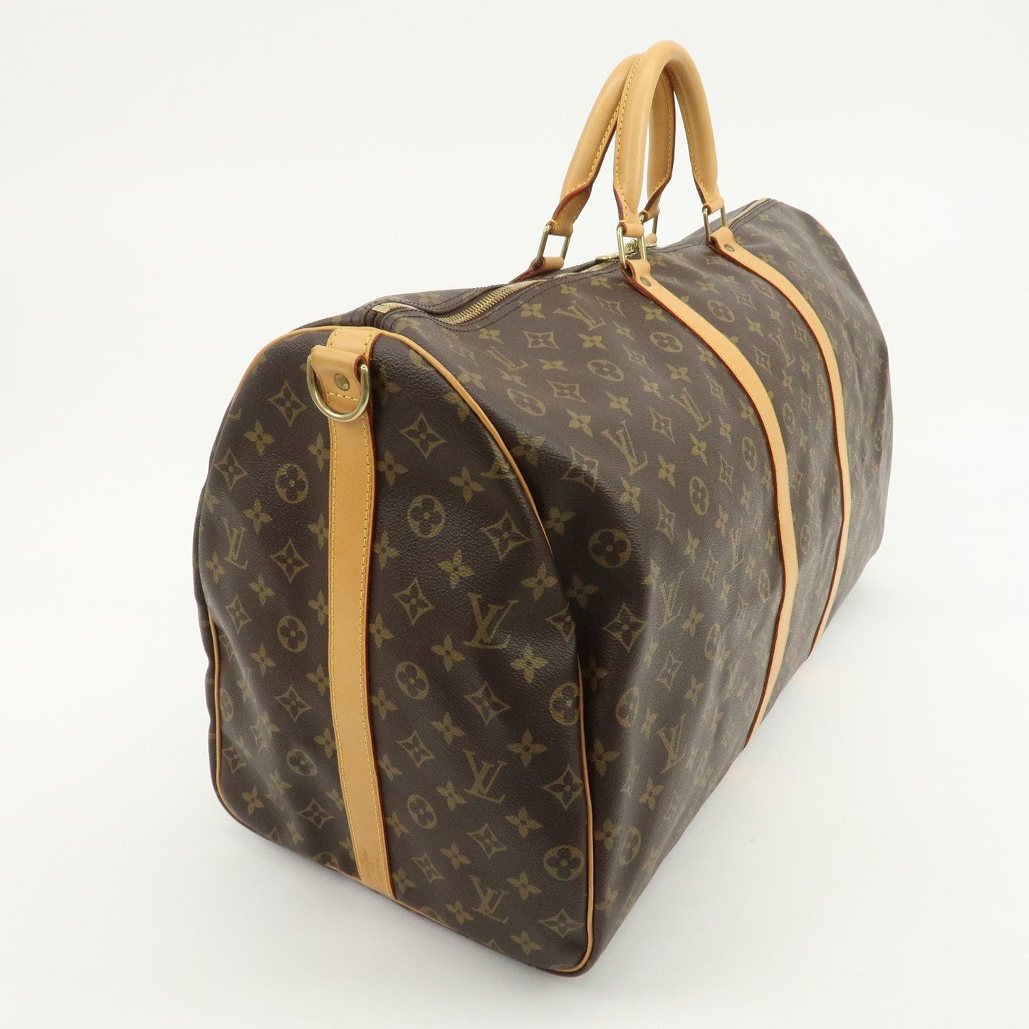 Louis Vuitton Monogram Keep All Bandouliere 60 Boston Bag M41412