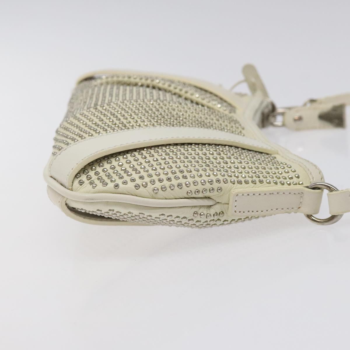 Burberry White Leather Handbag ( )