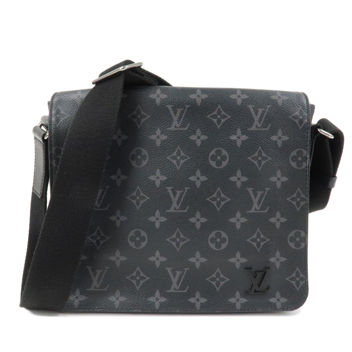 Louis Vuitton Monogram Eclipse District PM Crossbody Bag M44000