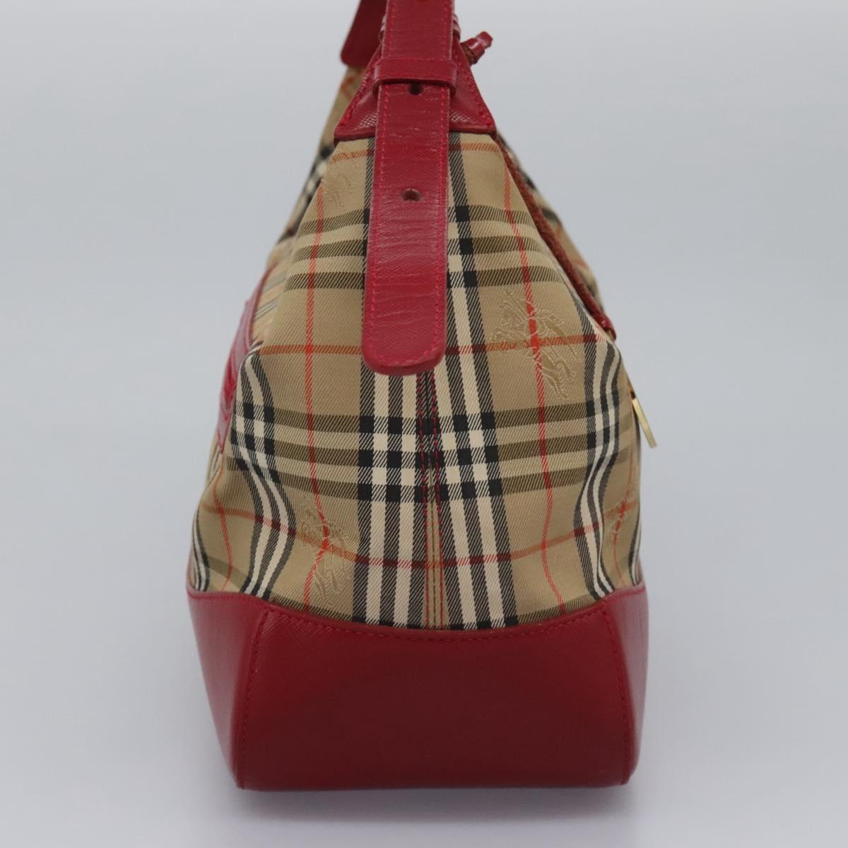 Burberry Nova Check Beige Canvas Shoulder Bag ( )