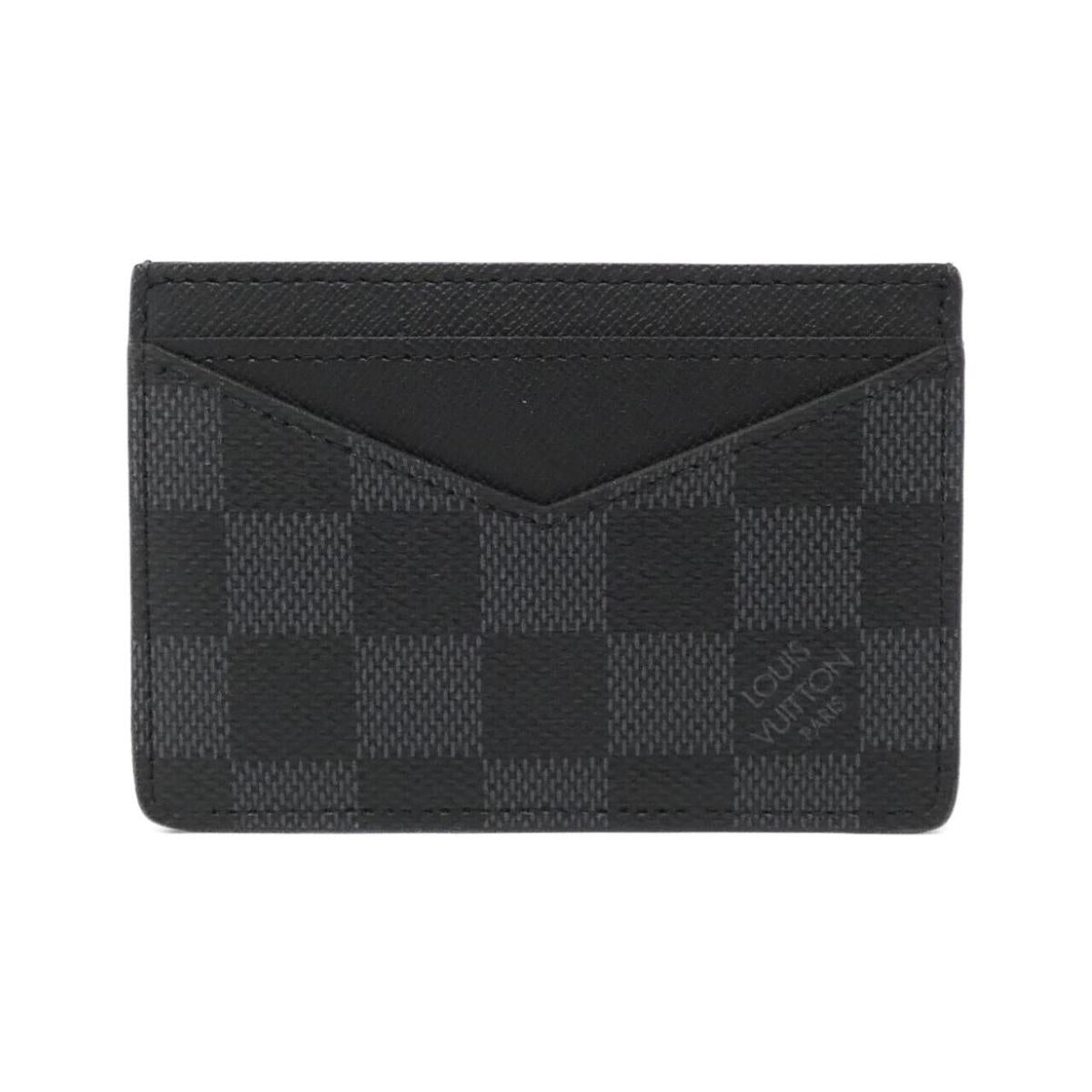 Louis Vuitton Damier Graphite Neo Porte Carth N62666 Card Case