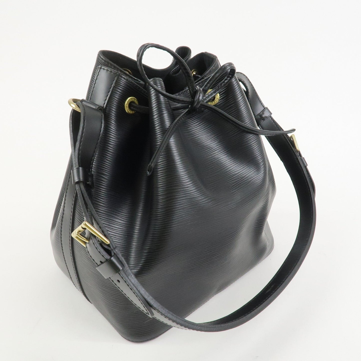 Louis Vuitton Epi Petit Noe Shoulder Bag Noir Black M44102