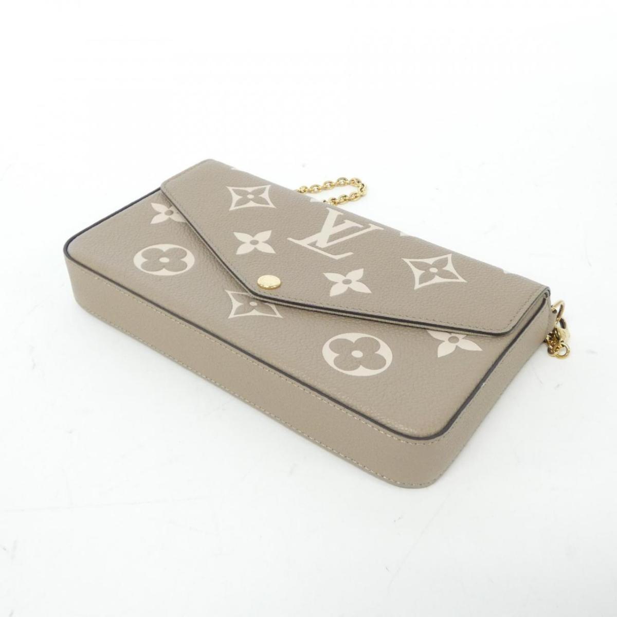 Louis Vuitton M69977 Monogram Embedded Pochette Felicity Shoulder Bag