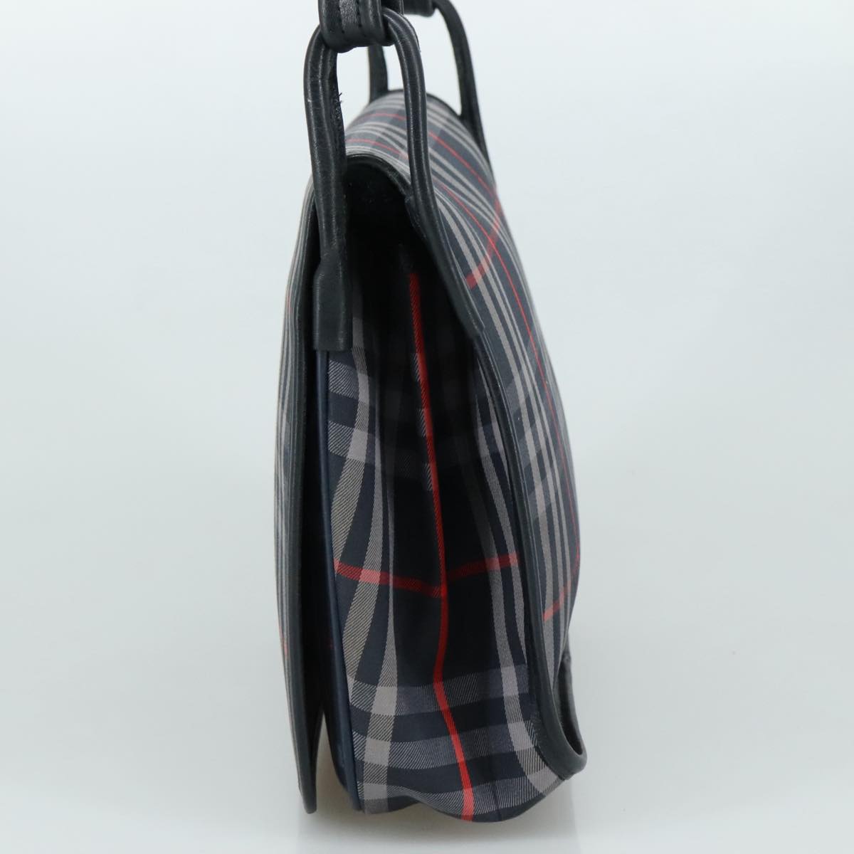 Burberry Navy Canvas Shoulder Bag ( )