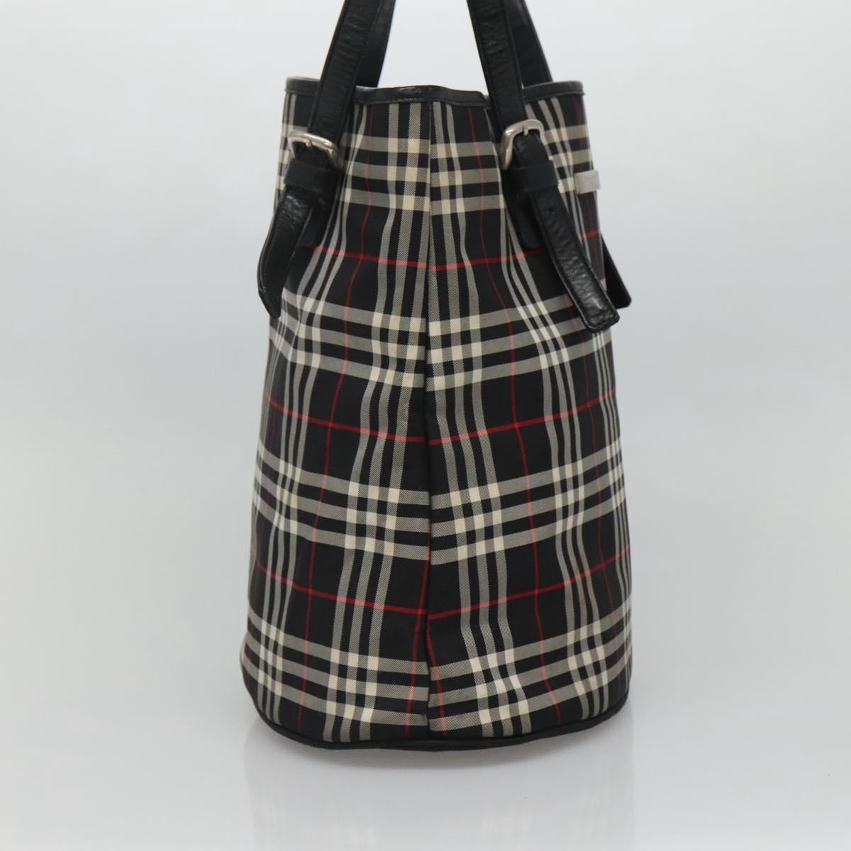 Burberry Nova Check Multicolour Synthetic Tote Bag ( )
