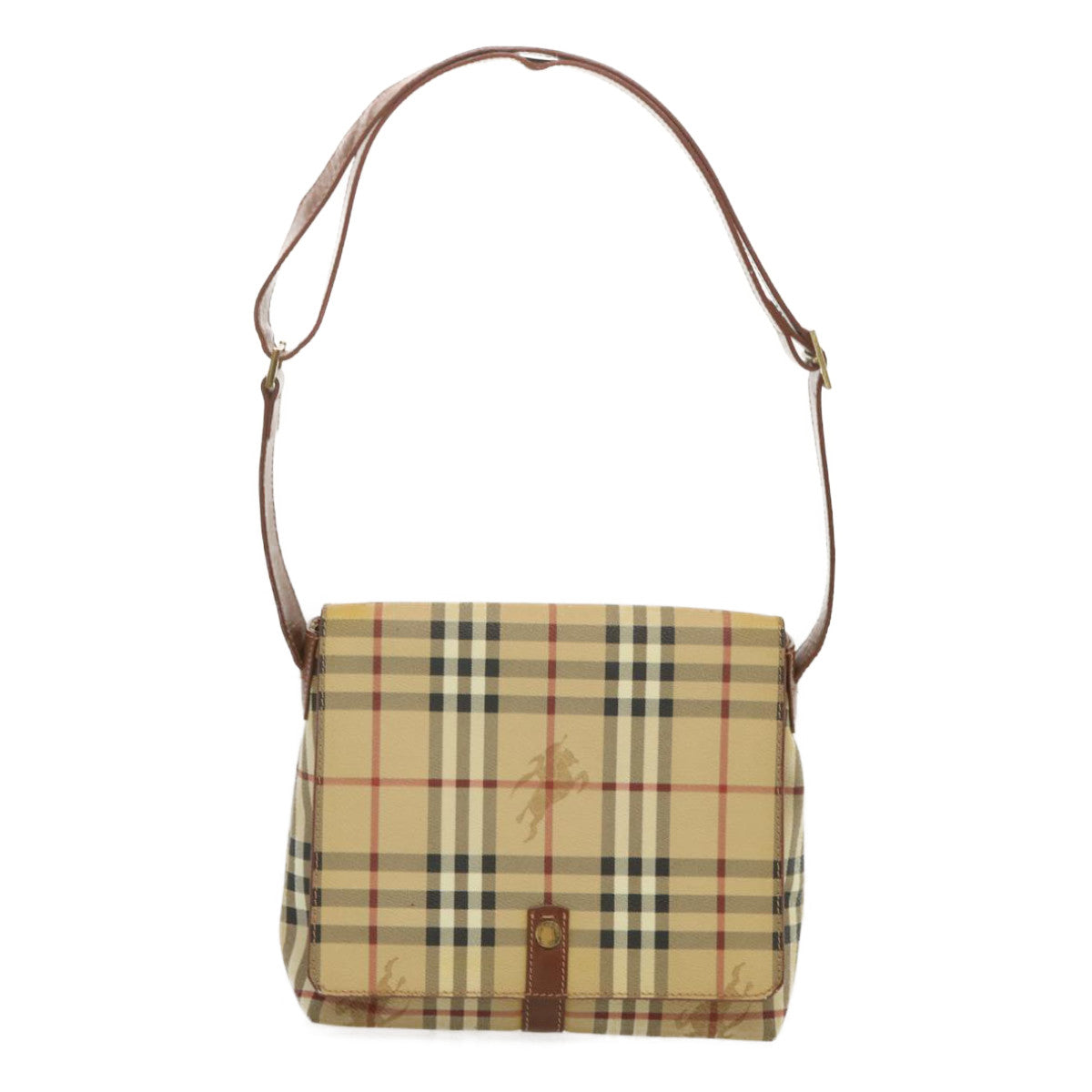 Luxury Burberry Nova Check Shoulder Bag