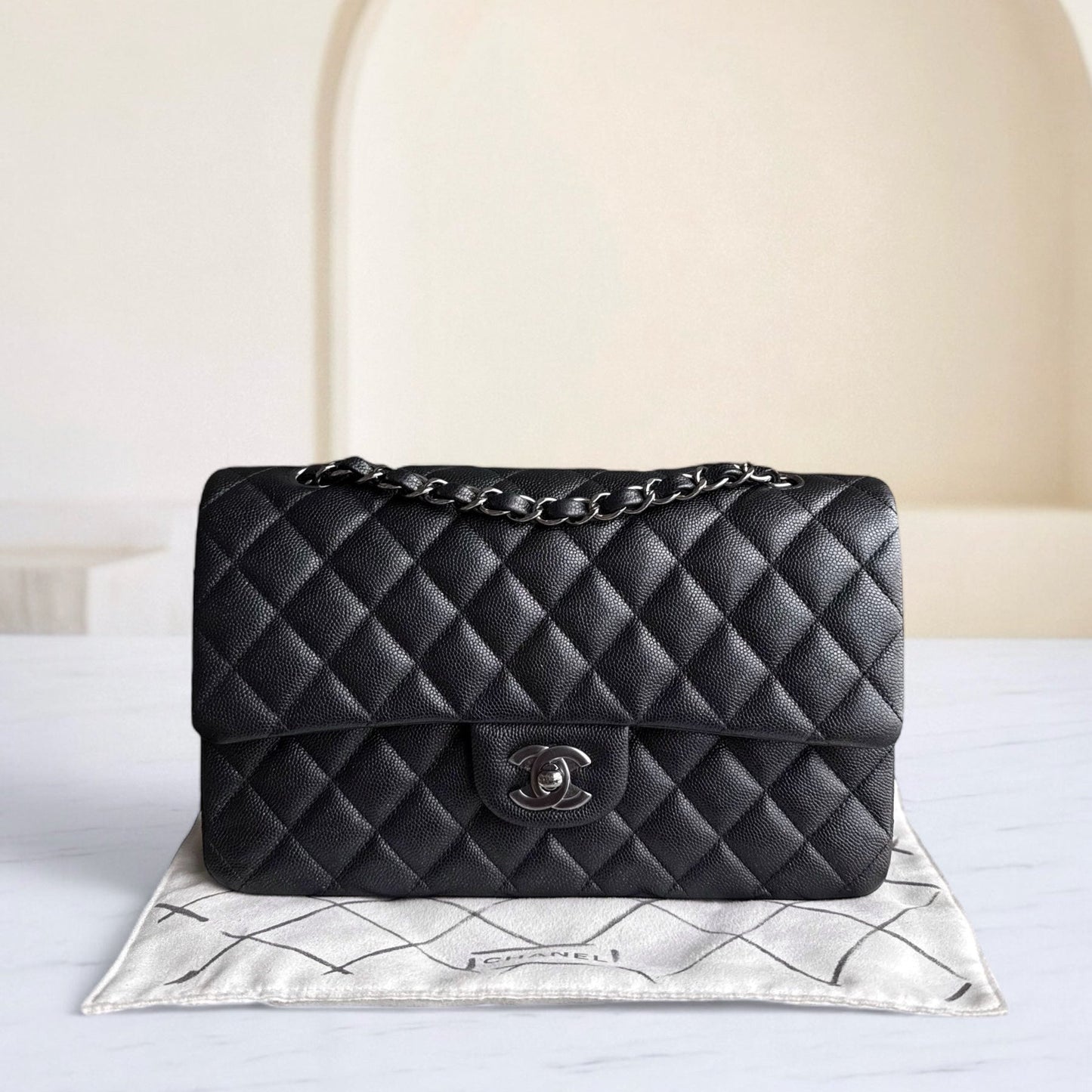 Chanel Classic Flap Medium Shoulder Bag - EworeBags