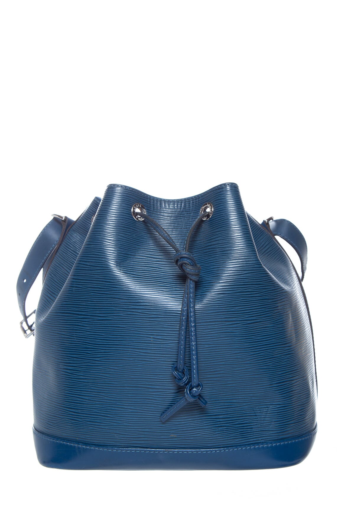 Louis Vuitton 2013 Blue Epi Leather Bucket Handbag