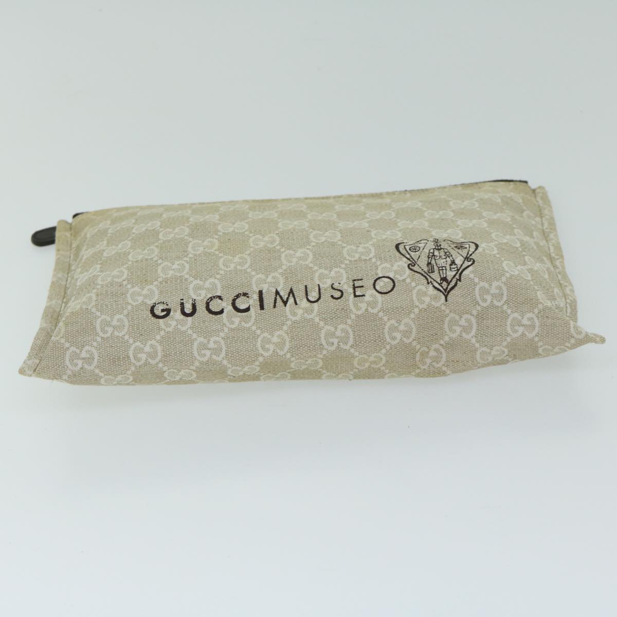 Louis Vuitton Lou Leather Canvas Clutch