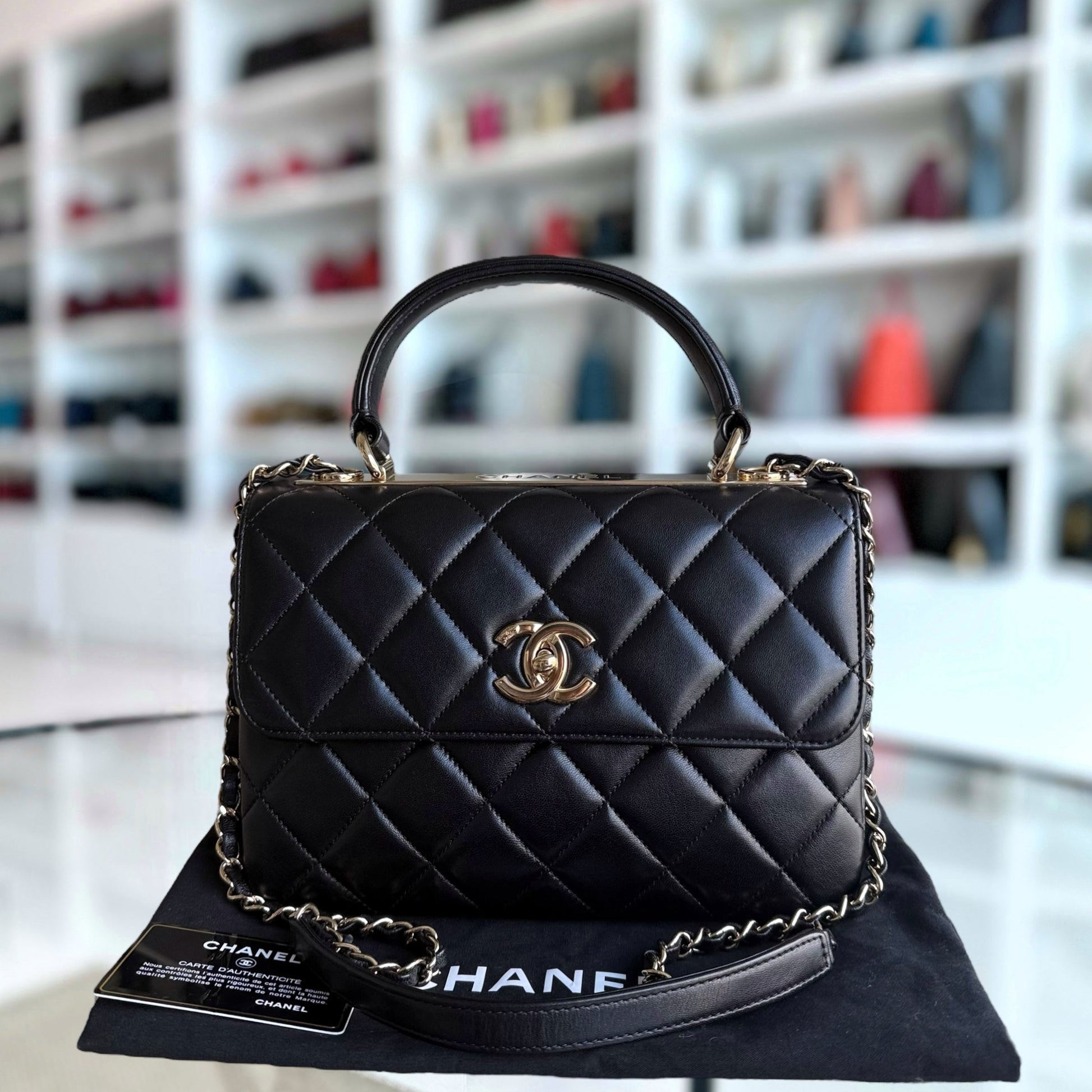 Chanel Small Handbag - EworeBags