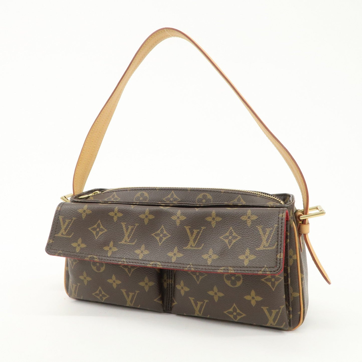 Louis Vuitton Monogram Viva Cite Shoulder Bag Hand Bag Brown M51164
