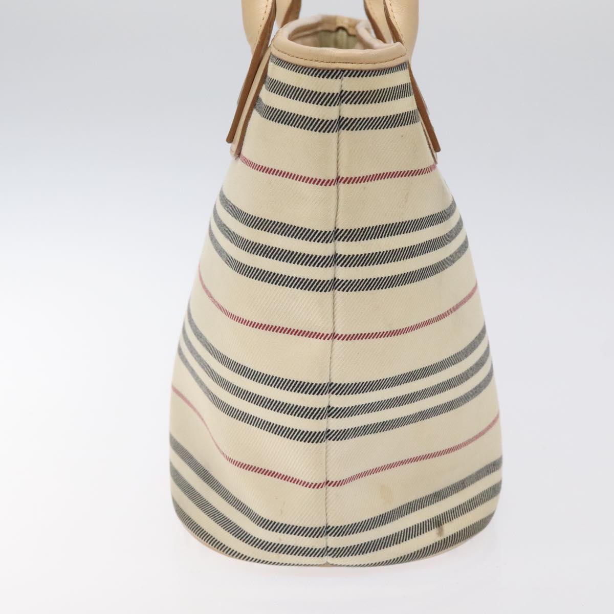 Burberry Beige Canvas Handbag ( )