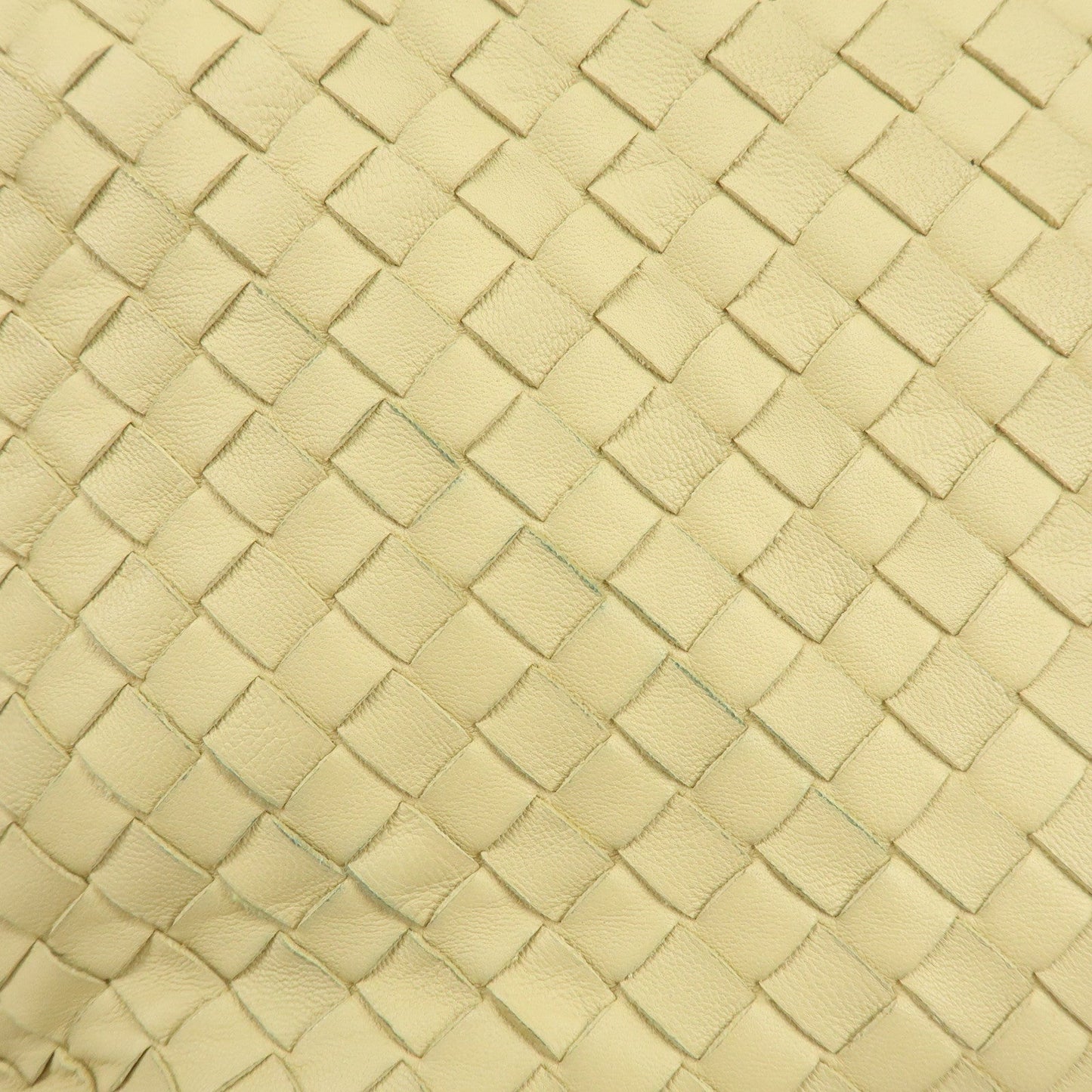 BOTTEGA VENETA Hobo Intrecciato Leather Shoulder Bag Beige 239988