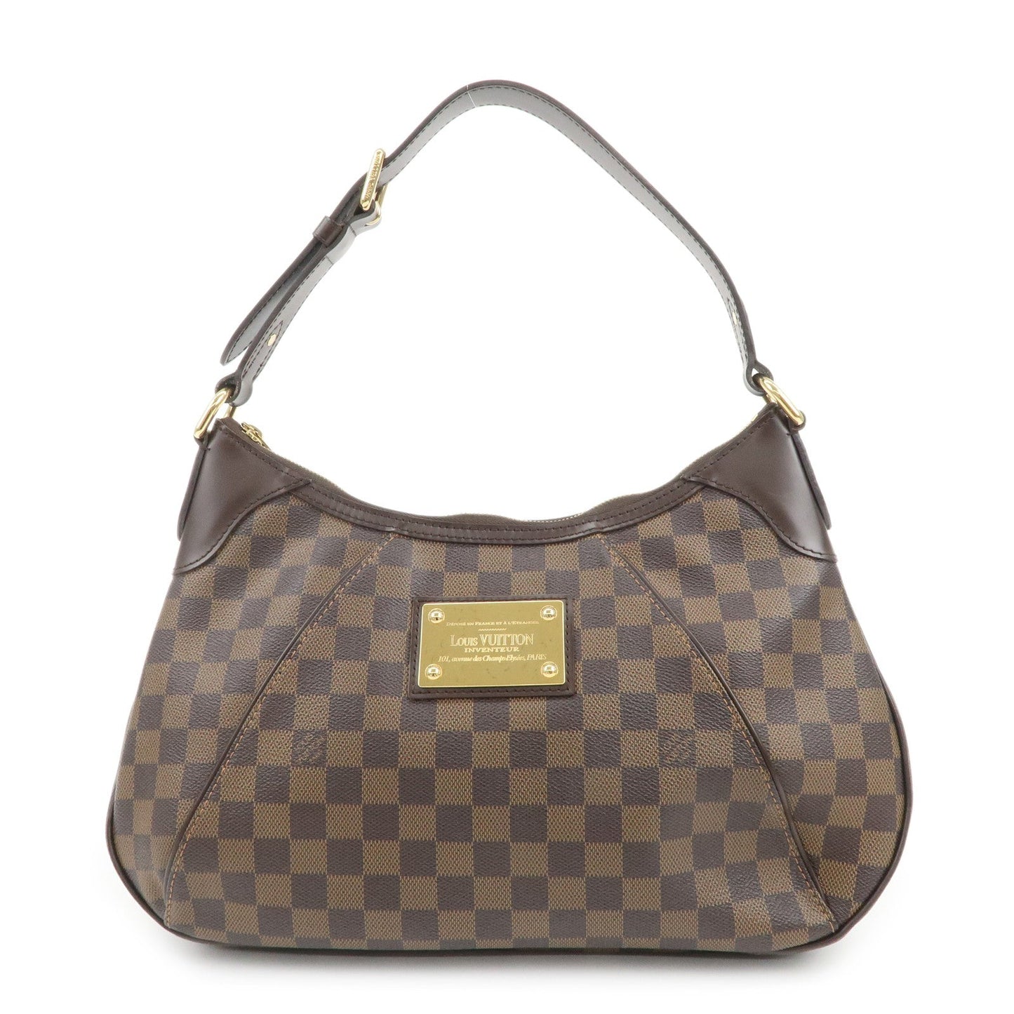 Louis Vuitton Damier Thames GM Shoulder Bag Damier Ebene N48181