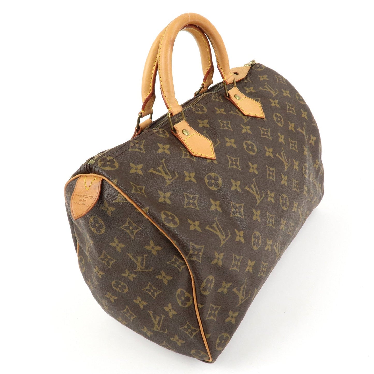 Louis Vuitton Monogram Speedy 35 Boston Bag Hand Bag M41524